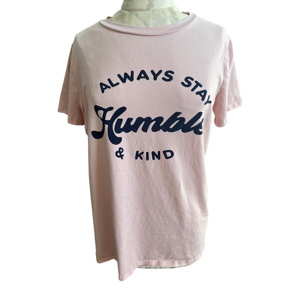 Vemvan Always Stay Humble & Kind Short Sleeve T-Shirt Large - Picture 1 of 8